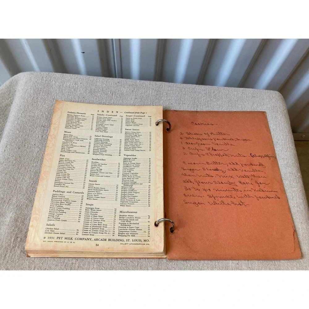 1931 PET Cookbook